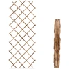 Relaxdays Trellis komplektas 180x90 cm mediena