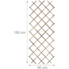 Relaxdays Trellis komplektas 180x90 cm mediena