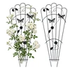 Relaxdays Trellis Rinkinys 2 Vnt Metalas