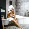 Relaxdays Tualetinio popieriaus laikiklis iš bambuko
