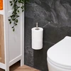 Relaxdays Savaime prisiklijuojantis tualetinio popieriaus laikiklis