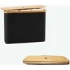 Relaxdays Tualetinio popieriaus laikymo stovas, 34,5x45x15 cm, rudas