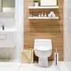 Kodustaar Apvalus nerūdijančio plieno WC aksesuarų rinkinys