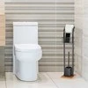Relaxdays Tualeto aksesuarų rinkinys su padėklu