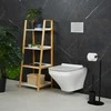 Relaxdays Tualeto komplektas, 64,5x23x17 cm, Juoda