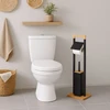 Relaxdays Bambukinis WC rinkinys