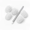 Relaxdays Tualeto šepetys + 5 atsarginės galvutės Ø8 cm