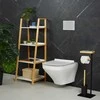 Relaxdays Bambuko ir geležies WC rinkinys