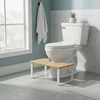 Relaxdays WC taburetė iš bambuko ir metalo