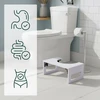 Relaxdays Sulankstoma bambukinė tualeto kėdutė