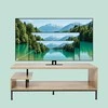 Relaxdays TV staliukas, 140x40x45 cm, juodas
