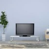 Relaxdays TV staliukas, 17x100x35 cm, stiklas