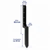 Relaxdays Tvoros stulpo remonto inkaras, anglinis plienas su milteline danga, 85.4 cm, 2 arba 4 dalių rinkinys