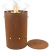 Relaxdays Ugnies dubuo, Corten plienas, ruda