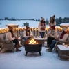 Relaxdays Ugnies dubuo su griliumi