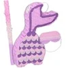 Relaxdays Undinėlės piñata rinkinys, 37,5x20x8 cm, violetinė, šventinė dekoracija