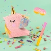 Relaxdays Unicorn Piñata Rinkinys Lazdelė ir Kaukė Šventės Dekoracija