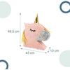 Relaxdays Unicorn Piñata Rinkinys Lazdelė ir Kaukė Šventės Dekoracija