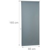 Kodustaar Užtemdančios žaliuzės 60–120 cm pločio, pilkos