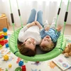 Relaxdays Vaikiškos lizdo formos sūpynės su putų rankenomis