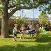 Relaxdays Vaikiškos lizdo sūpynės su pagalvėle ir rankenomis