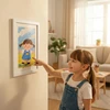 Nuotraukų rėmelis Relaxdays A4 vaikiški paveikslų rėmeliai (užpildomi)