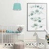 Relaxdays Vaikiškas pakabinamas šviestuvas su žvaigždėmis