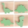 Relaxdays Vaikiškas drabužių kabykla su 4 kabliukais, Dinosaurus
