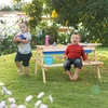 Relaxdays Vaikiškas pikniko suolelis su žaidimų stalu