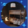 Lampa sufitowa Relaxdays E27 balta, lampa do pokoju dziecięcego