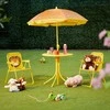 Relaxdays Vaikiškas stovyklavimo komplektas su skėčiu nuo saulės