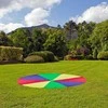 Relaxdays Vaikų parašiutas, 350 cm, mėlyna raudona geltona žalia