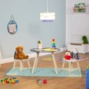 Relaxdays Vaikiškas stalo ir kėdžių rinkinys Space Dino