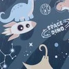 Relaxdays Vaikiškas stalo ir kėdžių rinkinys Space Dino