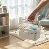Relaxdays Vaistų laikymo dėžutė, plastikinė laikymo dėžutė