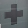 Relaxdays Vaistinėlės spintelė su stiklinėmis durelėmis