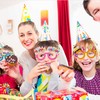 Kodustaar Vakarėlio akiniai "Happy Birthday" rinkinys iš 6 vnt.