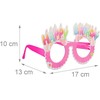Kodustaar Vakarėlio akiniai "Happy Birthday" rinkinys iš 6 vnt.
