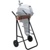 Relaxdays Valties variklio stovas, 103x64x51 cm, juodas