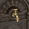 Relaxdays Vandens fontanas su kriauklės ornamentu