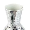 Relaxdays Disko vaza su veidrodine mozaika, 28 cm