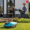 Relaxdays Juodos spalvos metalinis vejos bortelis