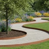 Relaxdays Vejos apvadas, corten plienas