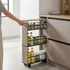 Relaxdays Nišinis vežimėlis, 4 lentynos