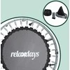 Relaxdays Vidaus batutas, 22x95 cm, juodas