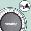 Relaxdays Vidaus batutas, 22x95 cm, violetinis