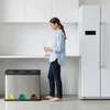 Relaxdays Virtuvės šiukšliadėžė 3 x 8 l