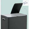 Relaxdays Virtuvės šiukšliadėžė 2x 30 litrų