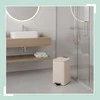 Relaxdays Virtuvinis šiukšlių dėžė 30L smėlio spalvos