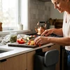 Relaxdays Ant sienos montuojama virtuvės šiukšliadėžė
